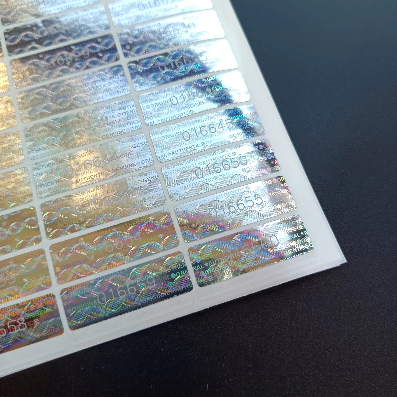 Holographic Security Sealing Stickers 1x3 cm 5 Holographic Security Sealing Stickers 1x3 cm - Image 5