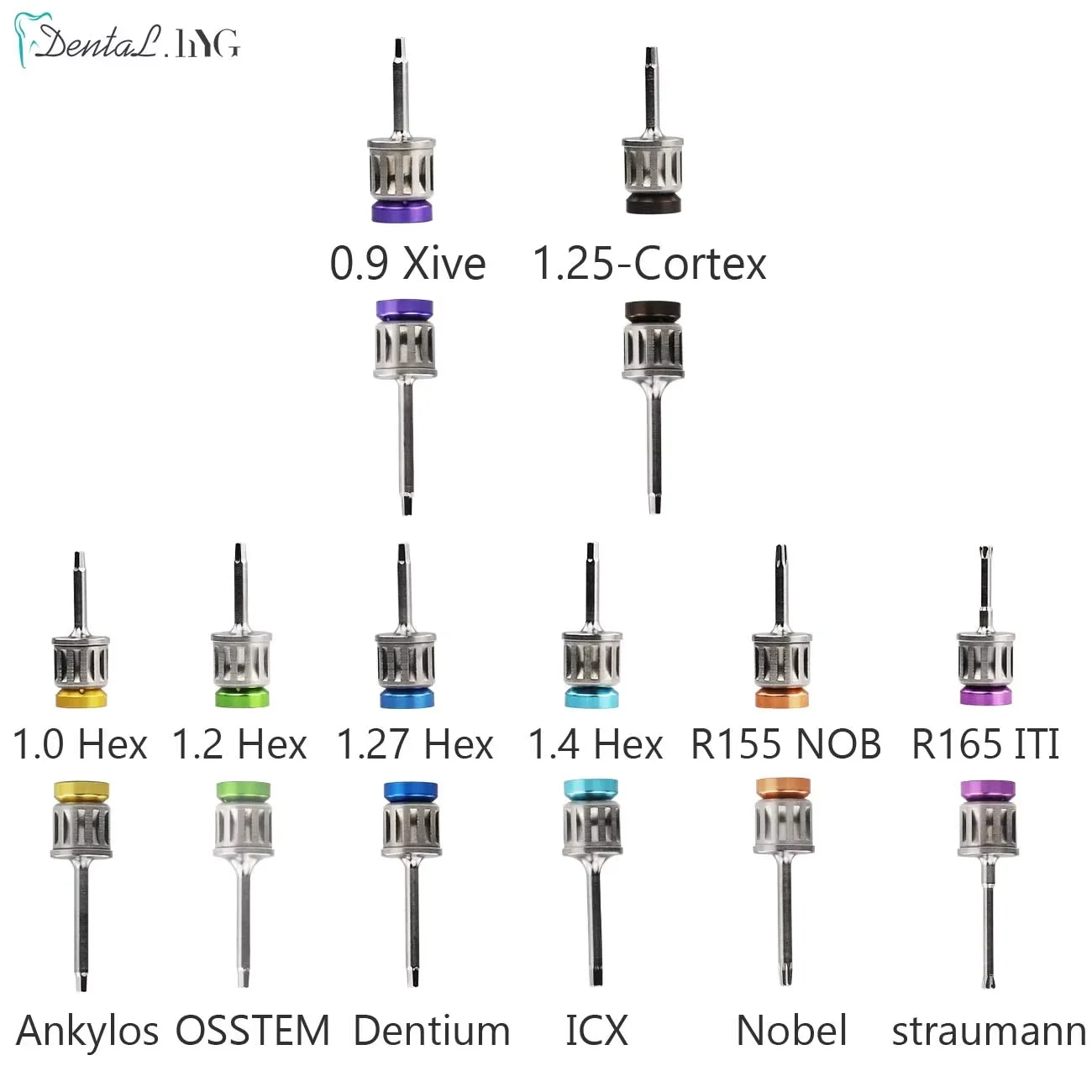 Colorful Dental Implant Torque Wrench Kit 5 Colorful Dental Implant Torque Wrench Kit - Image 5