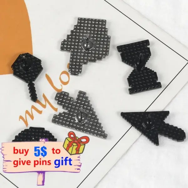 Pixel Cursor Photoshop Toolbar Brooch Pins - Image 4