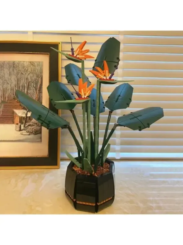 Bird Paradise Bouquet Building Blocks Set - Image 6