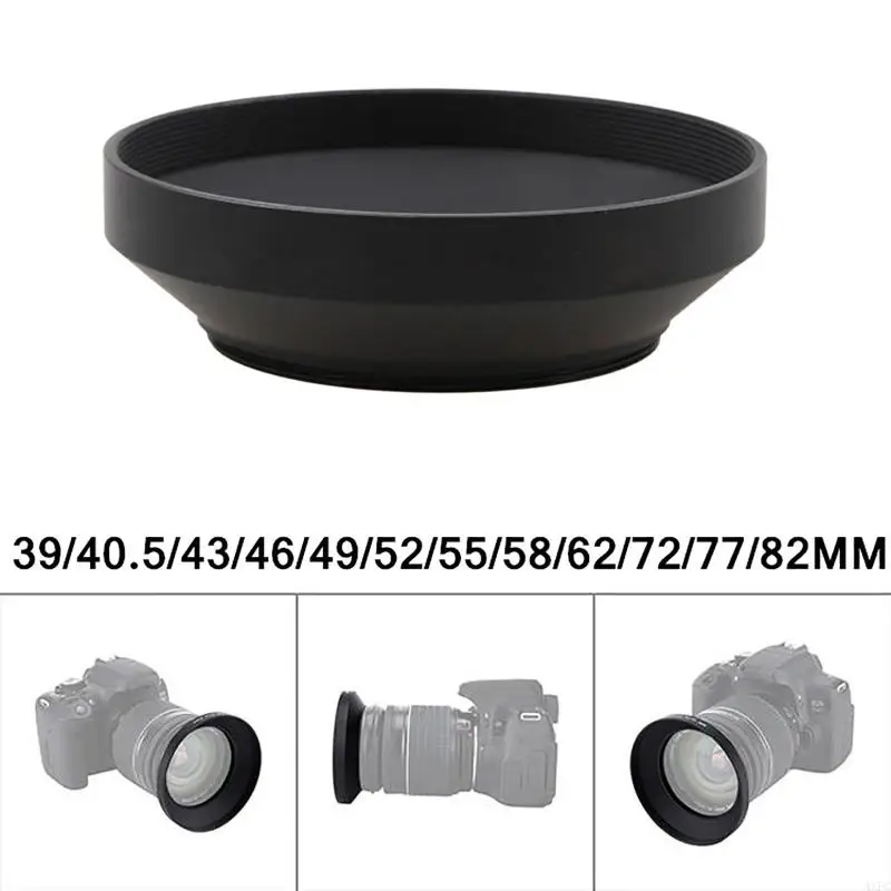 Universal Metal Lens Hood 39mm to 82mm 6 Universal Metal Lens Hood 39mm to 82mm - Image 6