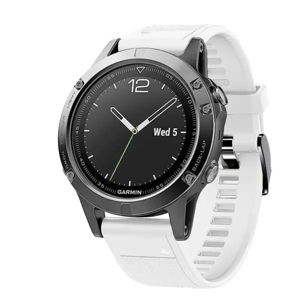 Silicone Watch Strap for Garmin Fenix Series - Image 3