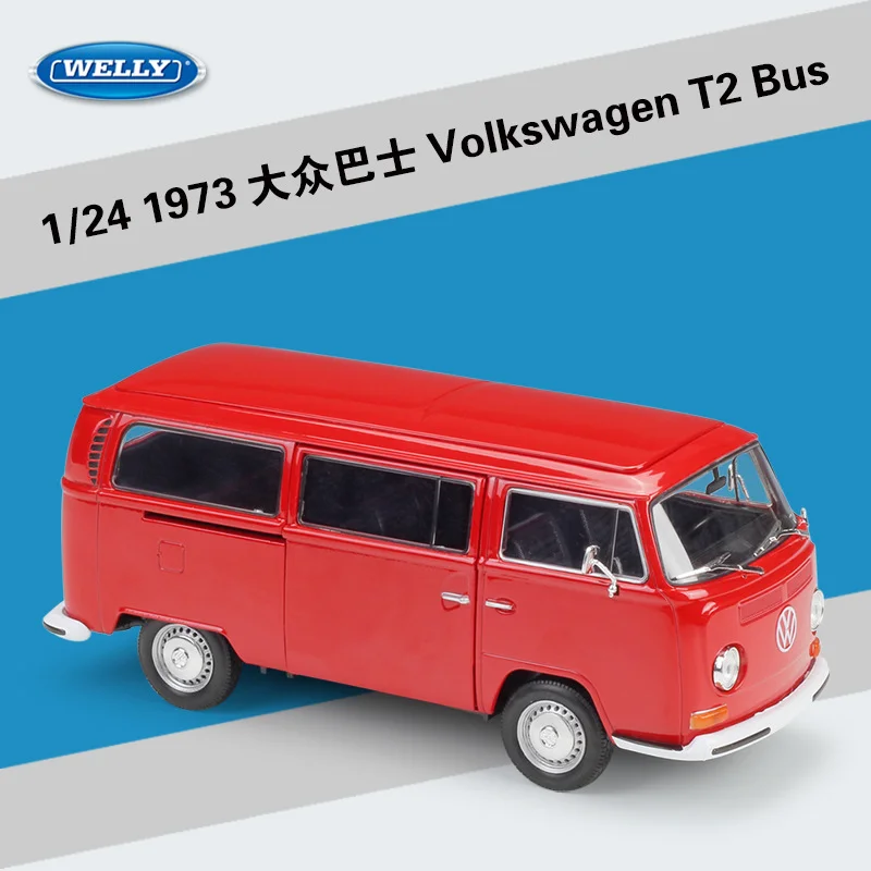 1973 Volkswagen T2 Bus Diecast Model 1:24 7 1973 Volkswagen T2 Bus Diecast Model 1:24 - Image 7