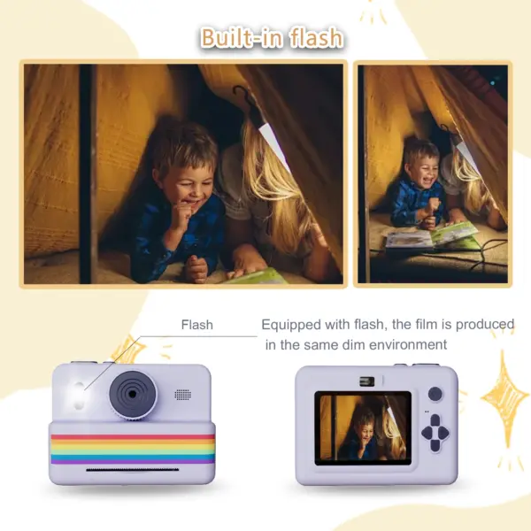 Kids Digital Camera with Instant Print P7 - Image 4