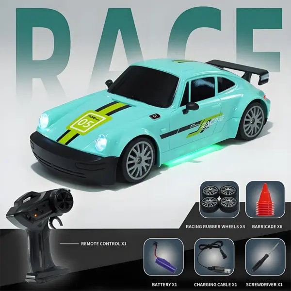 1/20 Scale RC Drift Car with Remote Control - Image 7