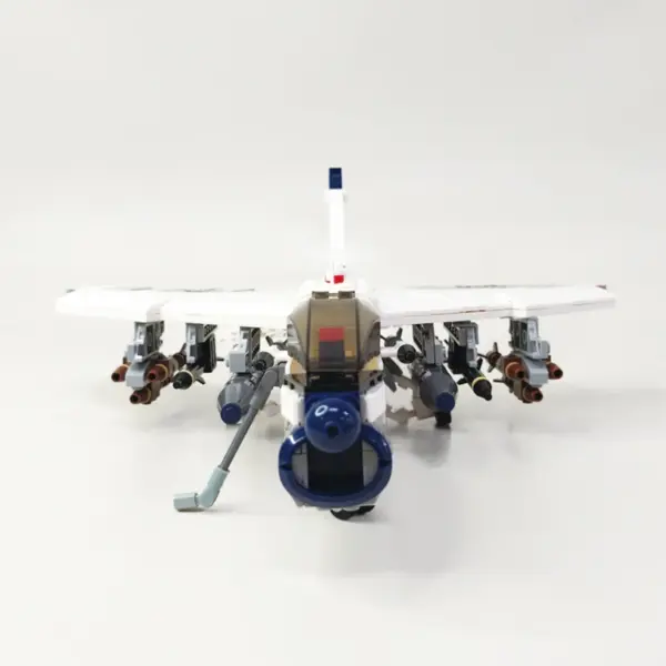 Military Fighter Series A-7 Airplane Building Blocks Set - Image 3