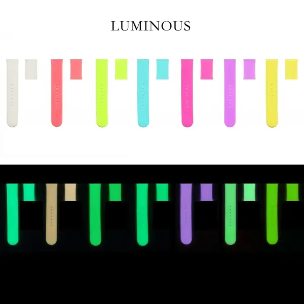 Luminous Silicone Strap for Apple Watch Ultra 2 - Image 5