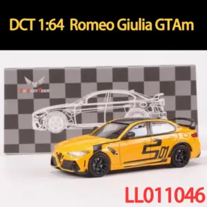 1:64 Alloy Romeo Giulia GTAm Car Model 26 Sa57647cf270d43649046219331a0e734C