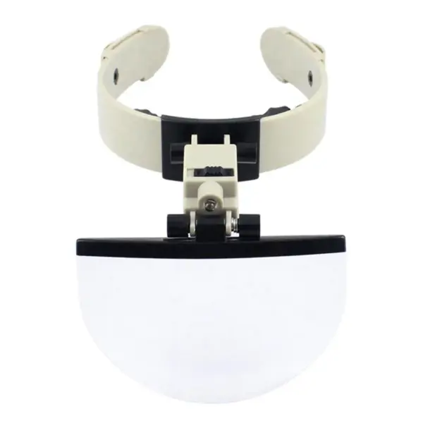 Headband Magnifier with LED Lights and Multiple Lenses - Image 2