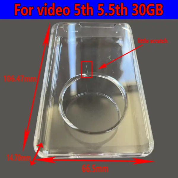 Hard Clear Case for iPod Classic 5th 6th 7th Gen - Image 6