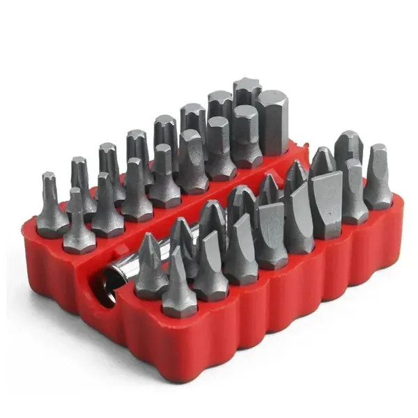 33pcs Magnetic Security Screwdriver Bit Set for Electronics - Image 7