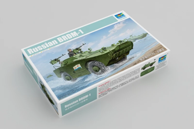 Russian BRDM-1 Scout Vehicle Model Kit 1:35 6 Russian BRDM-1 Scout Vehicle Model Kit 1:35 - Image 6
