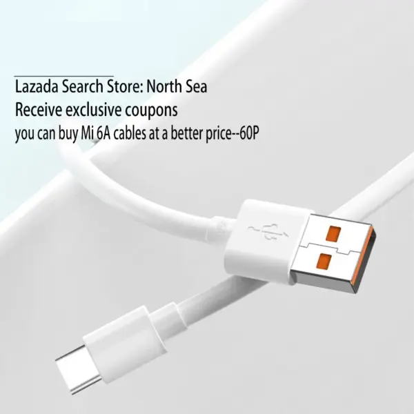 Fast Charging USB C Cable for Xiaomi Mi 13 Pro and Realme POCO 12 Turbo - Image 5