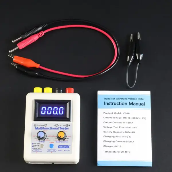 0-4000V IGBT Transistor Voltage Tester with Discharger - Image 6