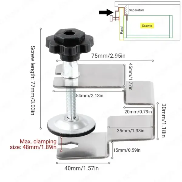 Stable Clamping Jig for Drawer Installation - Image 8
