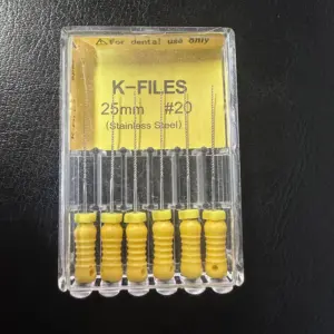Stainless Steel Dental K-Files 6-Pack 46 Sa73d22f374ce4268b5f9c8c82af56ec4l