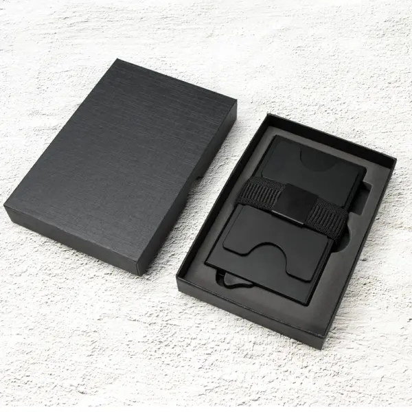 Slim RFID Blocking Pop Up Card Holder Wallet - Image 4