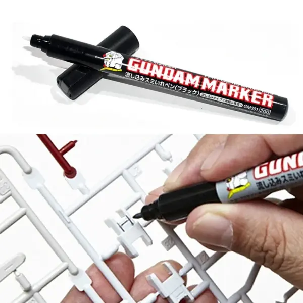 MR.HOBBY GM301 GM302 GM303 Permeating Paint Markers 3pcs - Image 4