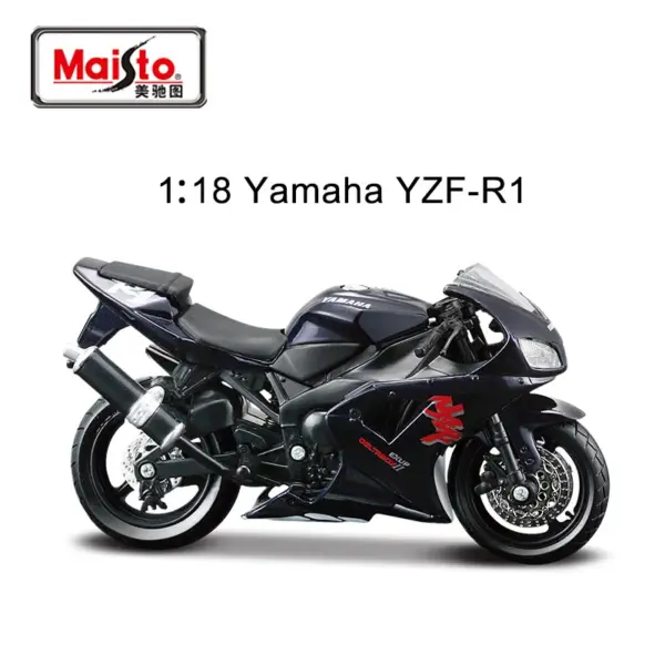 Yamaha MT-07 & Mt10 1:18 Diecast Model Set - Image 7