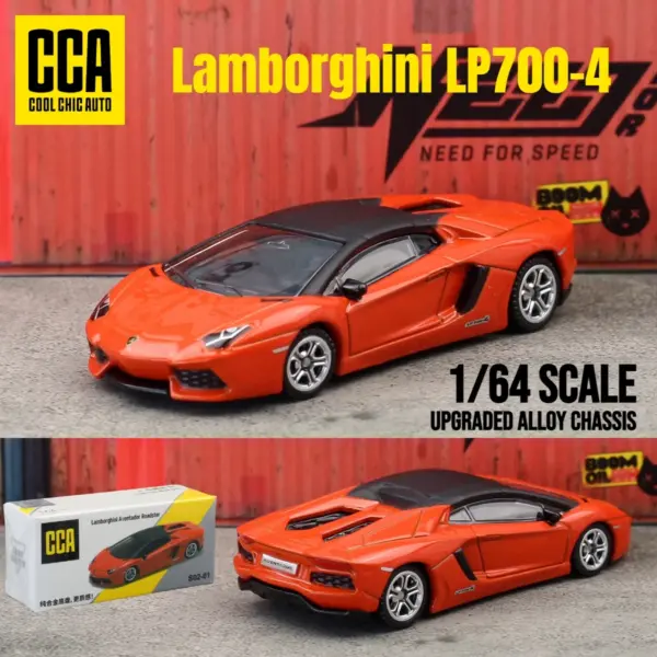 1/64 Scale Lamborghini LP700-4 Diecast Model - Image 9