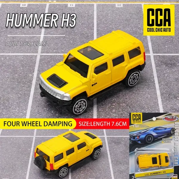 CCA 1:64 BMW M4 Z4 M850I M4 GT3 Diecast Car Model - Image 21