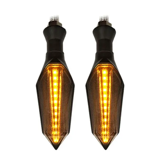 8mm Motorcycle LED Turn Signal with Sequential Flow - Image 3