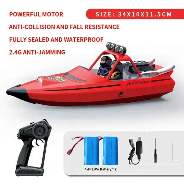 TY725 Turbojet RC Boat with Remote Control - Image 10