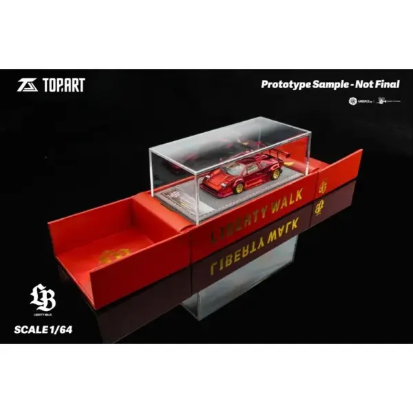 TopArt 1:64 Lamborghini Countach HOBBY EXPO VENT Model - Image 2