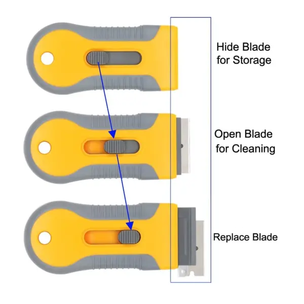 Glass Oven Razor Scraper with Changeable Blade - Image 4