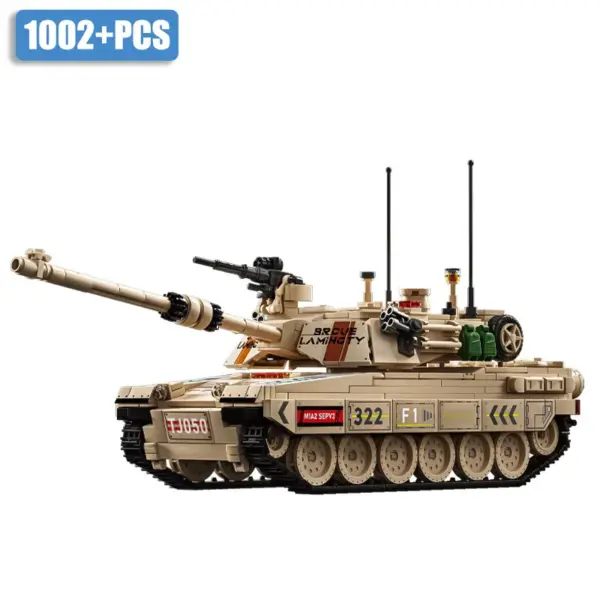 Military WW2 Leopard 2A7 Tank Building Blocks Set - Image 14