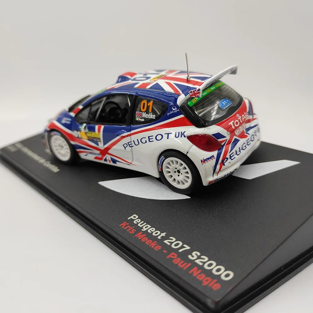 Diecast IXO 1:43 Scale Peugeot 207 S2000 Model 5 Diecast IXO 1:43 Scale Peugeot 207 S2000 Model - Image 5