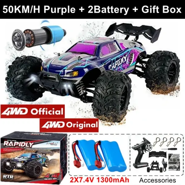 4WD High-Speed Off-Road RC Car 80KM/H - Image 15