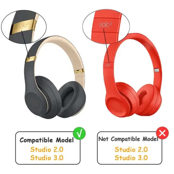 Replacement Headband for Beats Studio 2 3 - Image 2