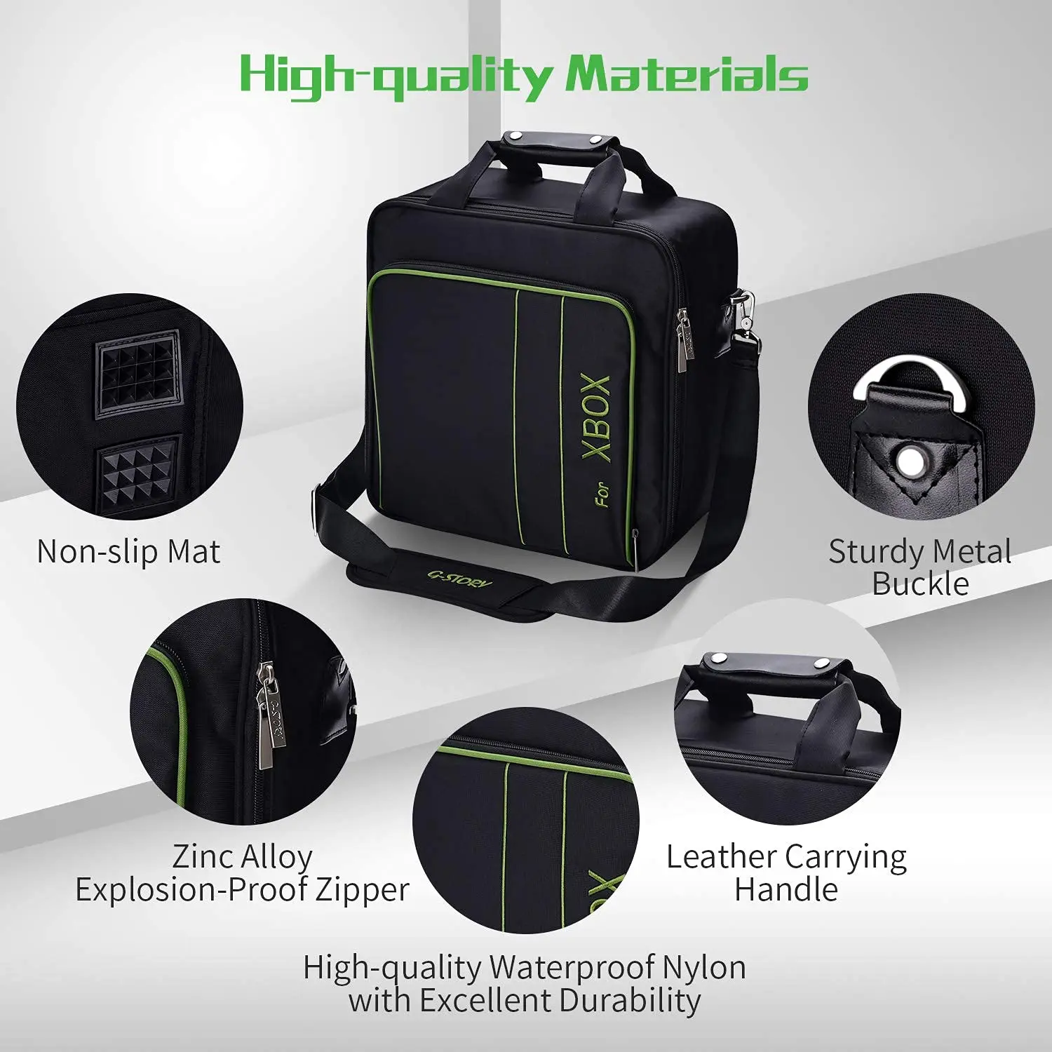 Xbox Series X S Carrying Case Travel Bag 4 Xbox Series X S Carrying Case Travel Bag - Image 4