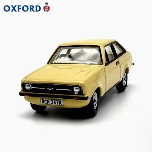 Ford Mk2 Beige Diecast Model 1:76 Scale Car - Image 4