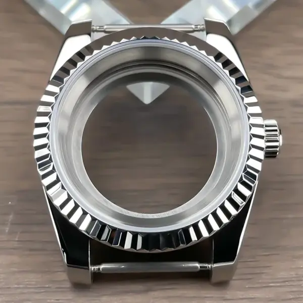 Fluted Bezel Watch Case for NH35 NH36 Movement - Image 21