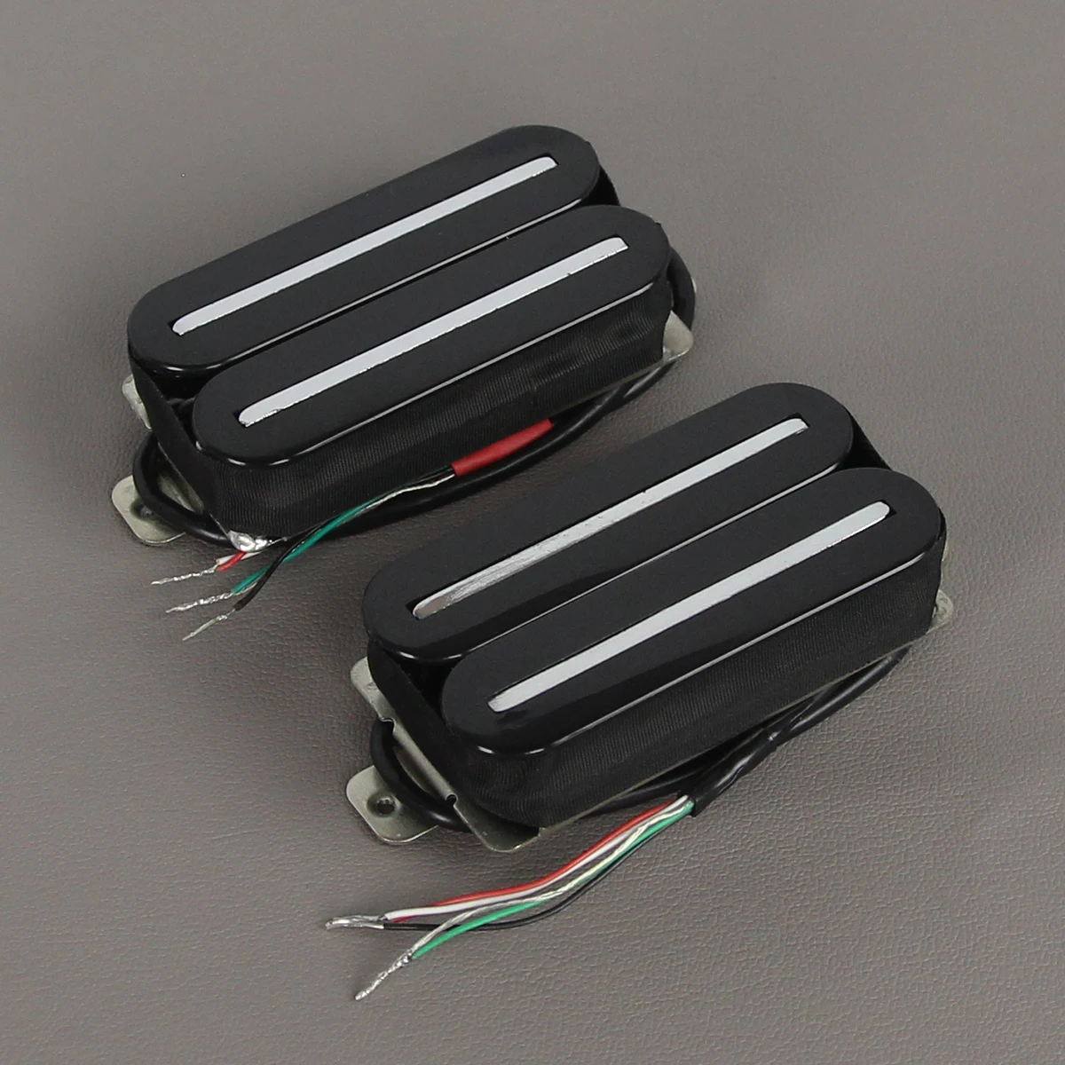 FLEOR Hot Rails Humbucker Set for Electric Guitars 3 FLEOR Hot Rails Humbucker Set for Electric Guitars - Image 3