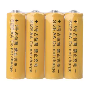 4-Pack AA AAA Dummy Battery Placeholder Cylinders 20 Sab5d5088861049cc9a8b0e32314aaf61v