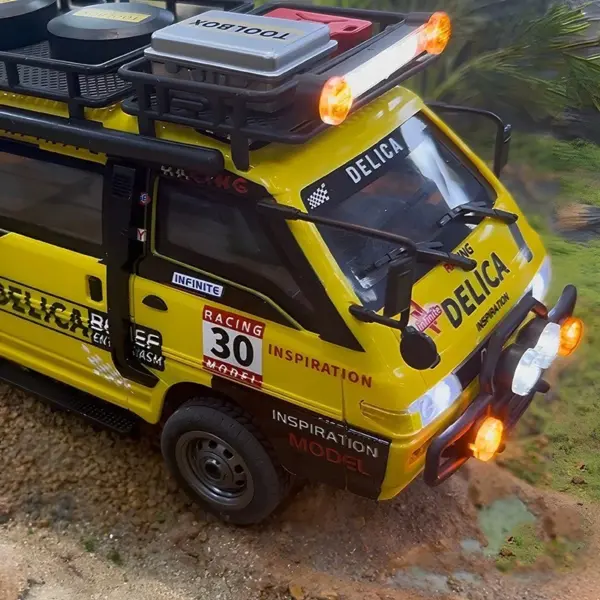 1/24 Scale 4WD RC Climbing Car with Lights - Image 4
