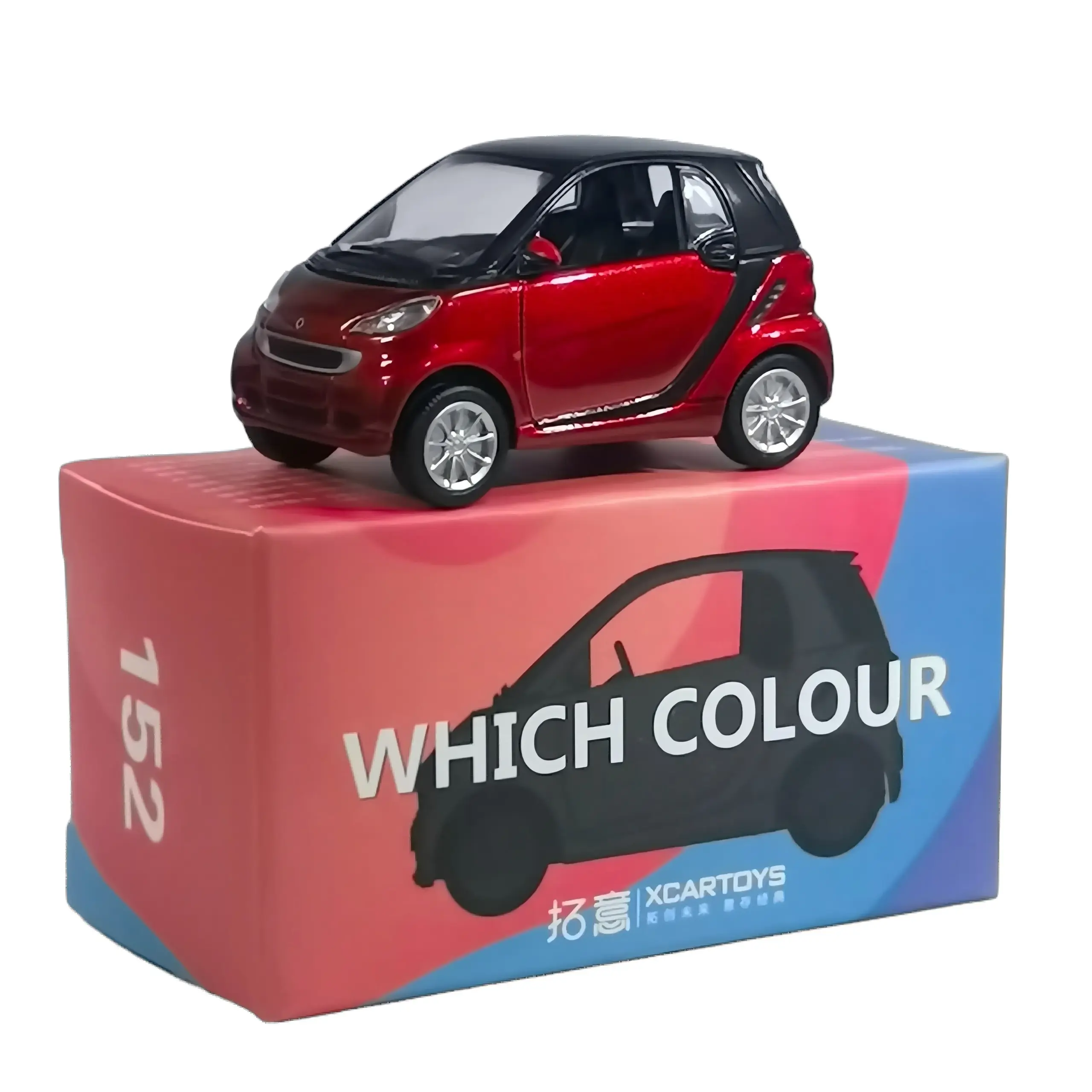1/64 MAKEDA Smart Fortwo Alloy Model Car 17 1/64 MAKEDA Smart Fortwo Alloy Model Car - Image 17