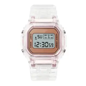LED Digital Women's Wristwatch Multicolor 17 Sab7a18ab64044af2a7b5535efdd0cdc3e