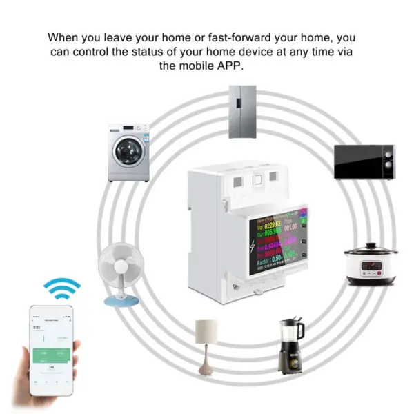 AT4PW SJAMING WiFi Power Energy Meter 100A - Image 6