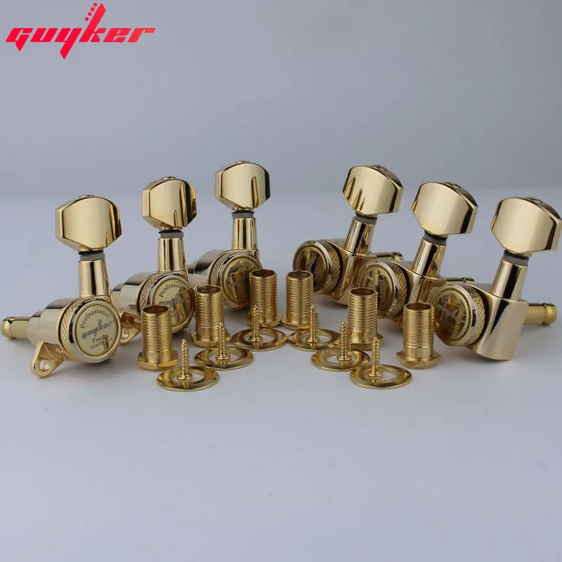 GUYKER Gold Guitar Machine Heads Set 1:18 Ratio 4 GUYKER Gold Guitar Machine Heads Set 1:18 Ratio - Image 4