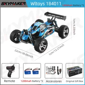 Wltoys 184011 1/18 RC Car 4WD High Speed 28 Sac0583acc3094b2fbbcf24abbfb6deb7w