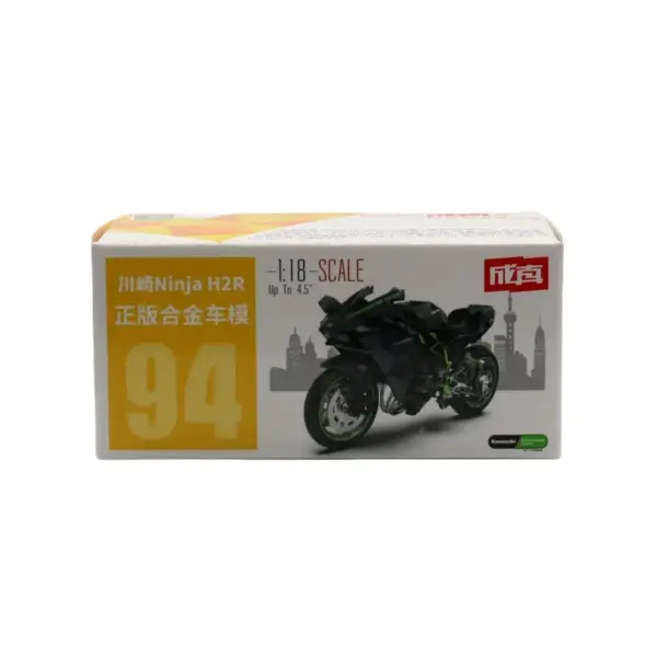 Kawasaki Ninja H2R 1:18 Diecast Motorcycle Model - Image 6