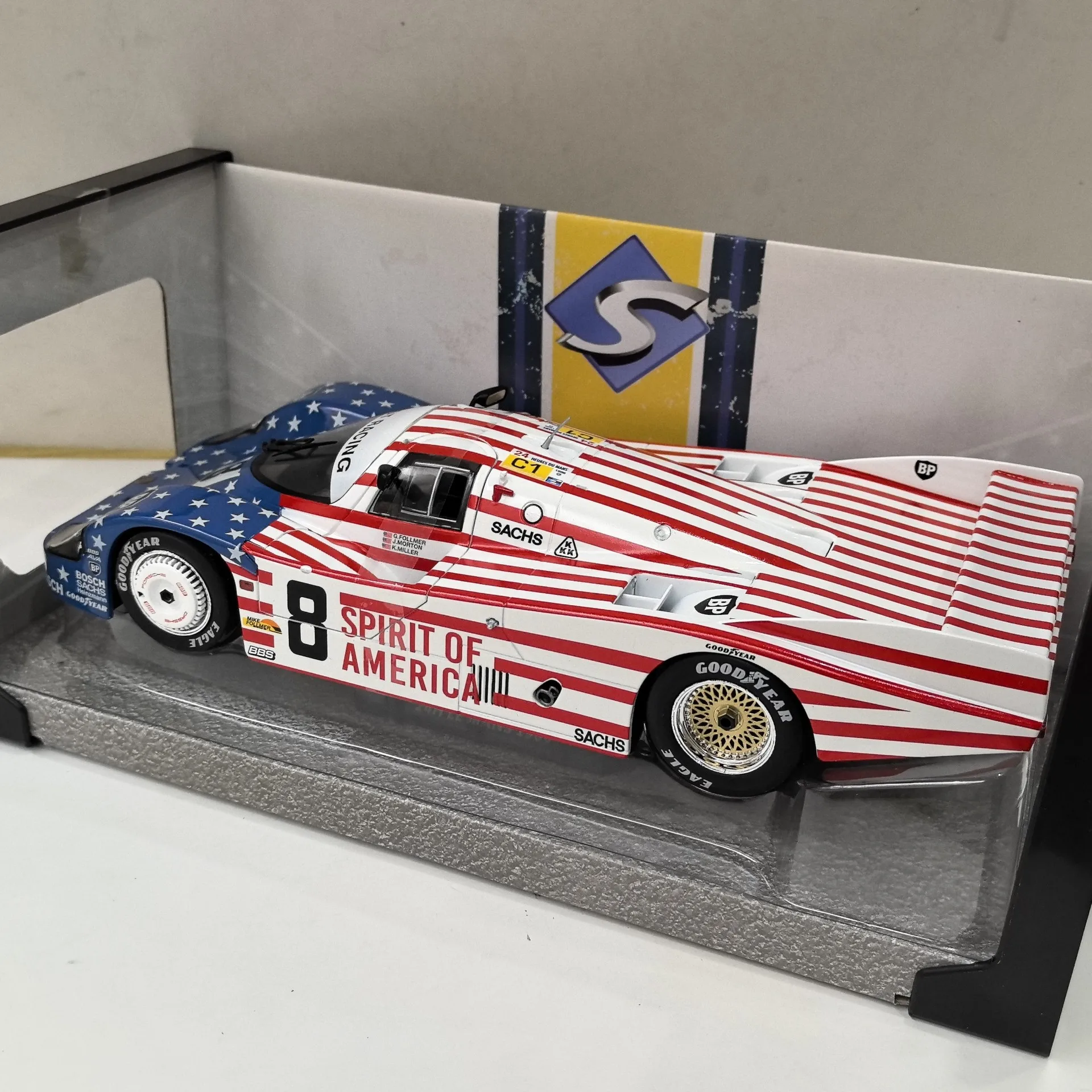 Diecast Porsche 956LH 24H Le Mans Model 3 Diecast Porsche 956LH 24H Le Mans Model - Image 3