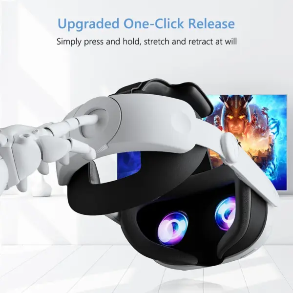 Meta Oculus Quest 3 Head Strap with Comfortable Sponge - Image 2
