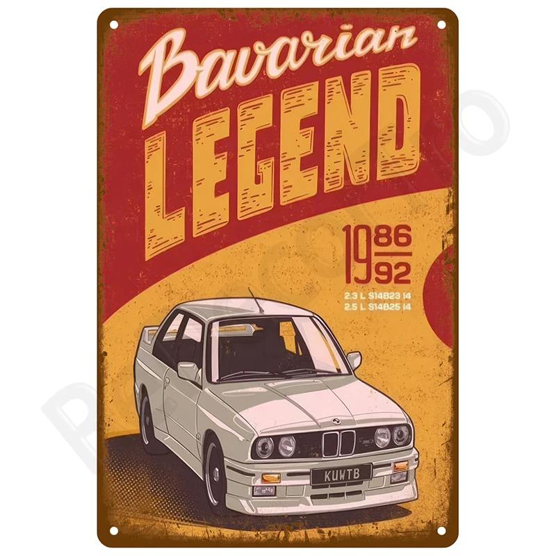 Retro Metal Wall Art Sign 20 x 30cm 14 Retro Metal Wall Art Sign 20 x 30cm - Image 14