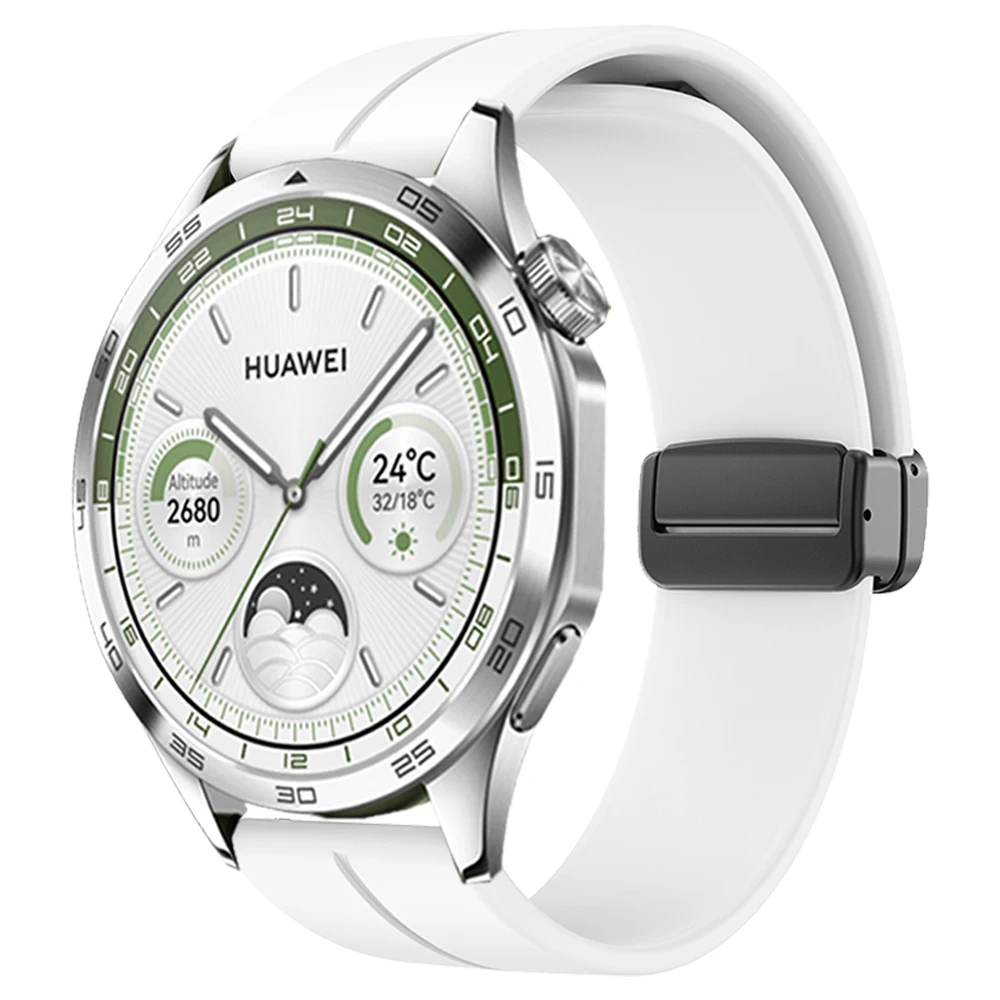 Magnetic Silicone Strap for Huawei Watch 4 Pro 17 Magnetic Silicone Strap for Huawei Watch 4 Pro - Image 17