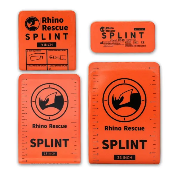Rhino Rescue Reusable First Aid Splint Kit - Image 3
